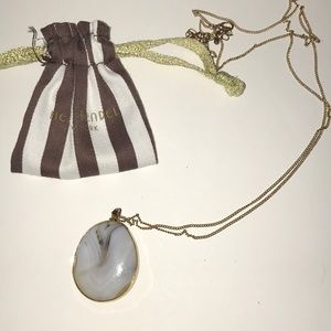 Original Henri Bendel stone pendant